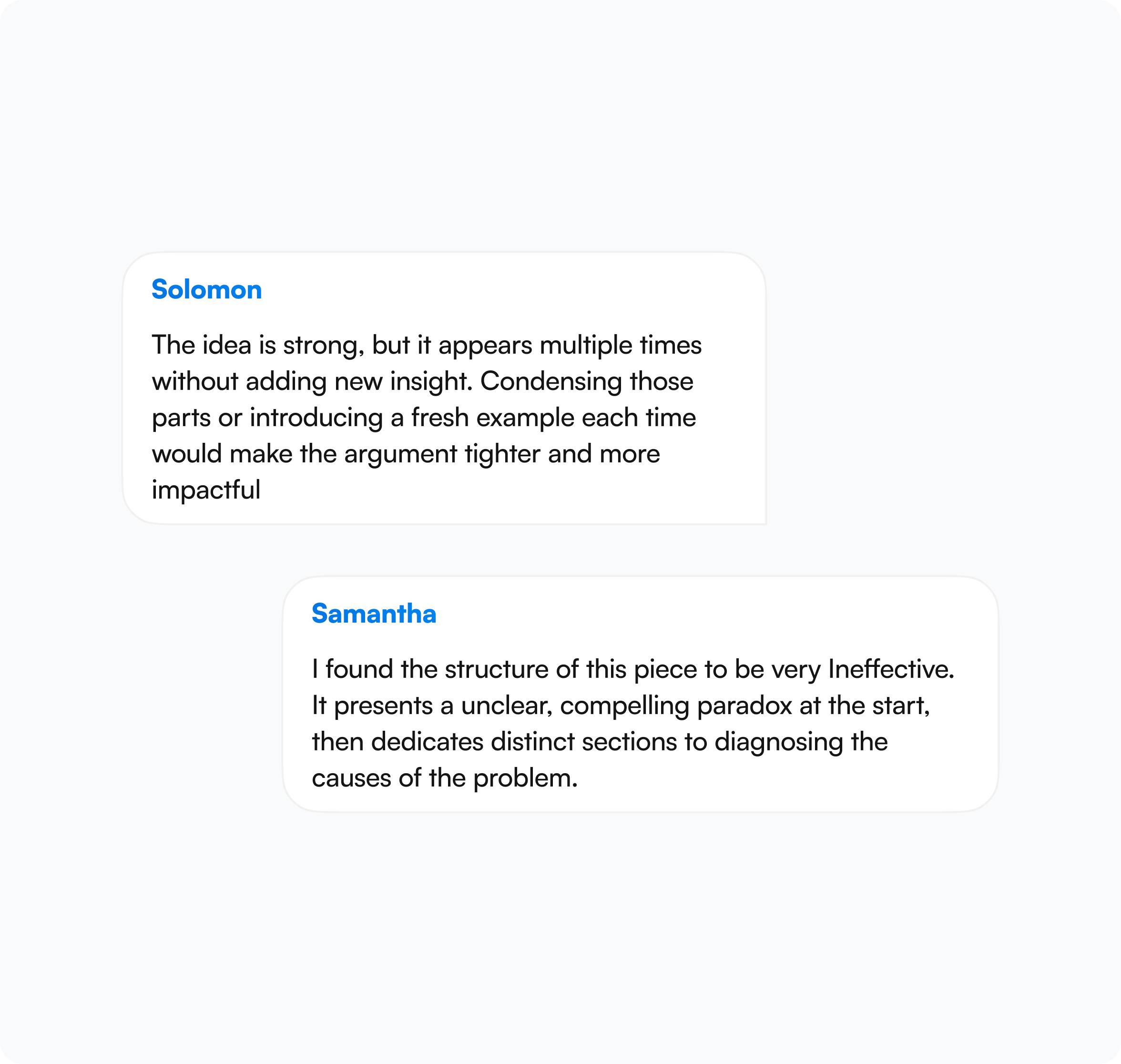 Discover Confusing Sections